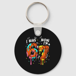 Was 6 7 funny 67 birthday basketball lover boys keychain