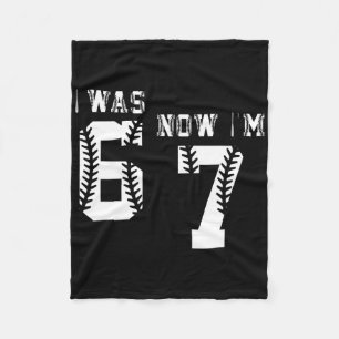 Was 6 Now I'm 7 - Seven Old Birthday 67  Fleece Blanket