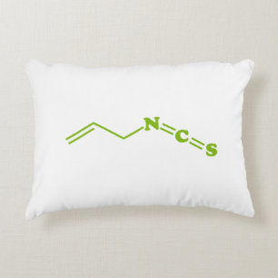 Wasabi Allyl Isothiocyanate Molecular Formula Accent Pillow