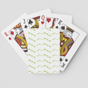 Wasabi Allyl Isothiocyanate Molecular Formula Playing Cards