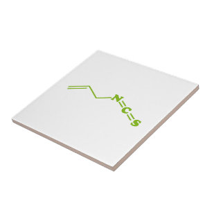 Wasabi Allyl Isothiocyanate Molecular Formula Tile