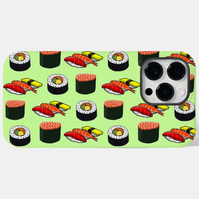 Wasabi Green Sushi Case-Mate iPhone Case (Back (Horizontal))