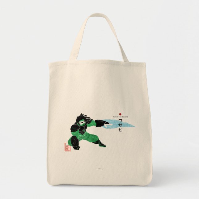 Wasabi Plasma Blades Tote Bag (Front)