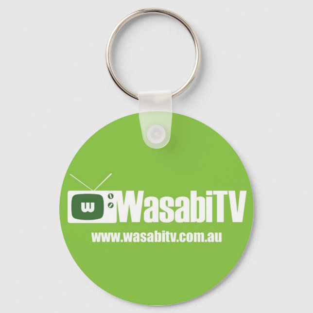 Wasabitv Keychain (Front)