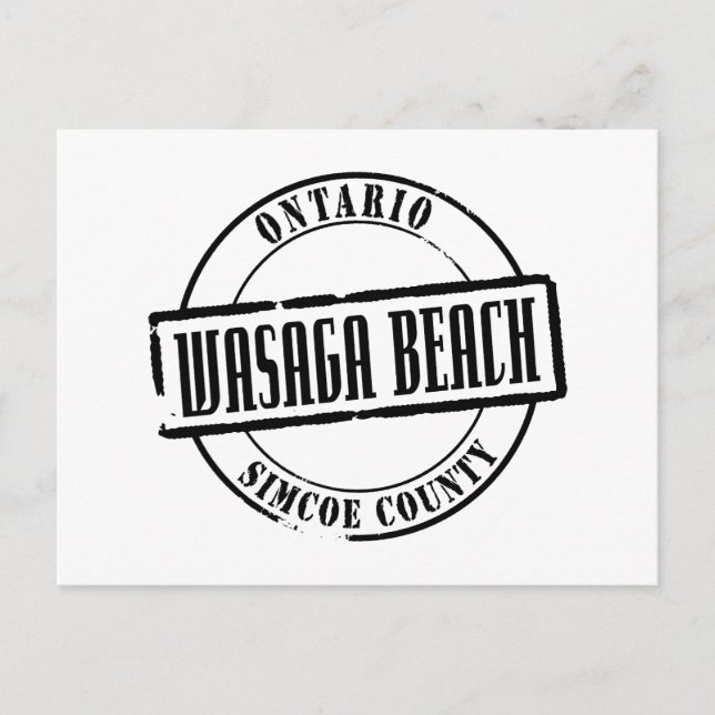 Wasaga Beach Title Postcard (Front)