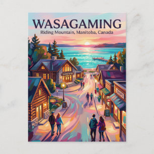 Wasagaming Canada Postcard