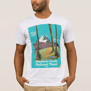 Wasatch-Cache National Forest Utah vacation poster T-Shirt