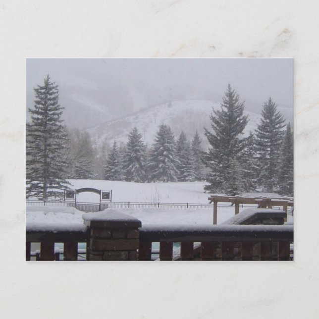 Wasatch Mountains, Park City, Utah Postcard (Front)