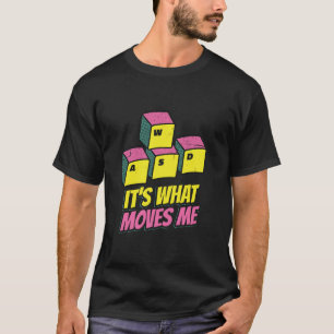 WASD It s What Moves Me Funny PC Gamer Computer Ne T-Shirt