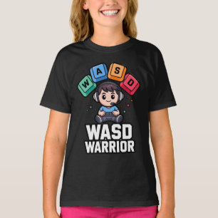 WASD Warrior PC Gamer Tshirts for Gaming