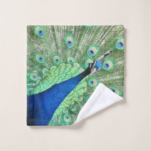 Wash Cloth - Proud Peacock