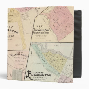 Wash Corners, Haywards Park, Niles, Pleasanton Binder