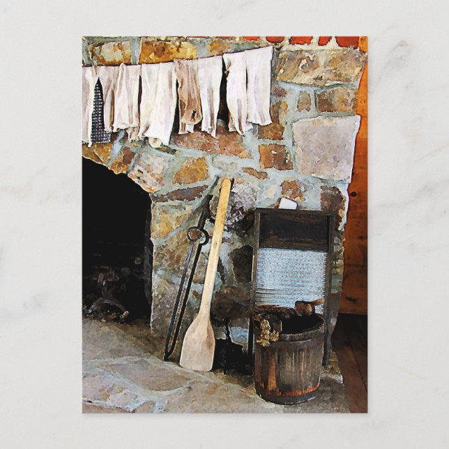 Wash Day Postcard (Front)