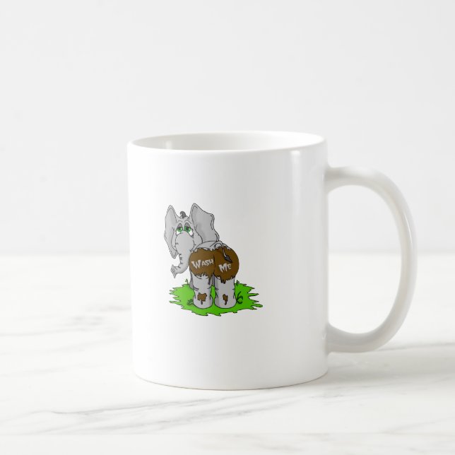 Wash Me Coffee Mug (Right)