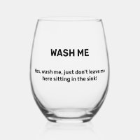 WASH ME Funny Custom Text Dirty