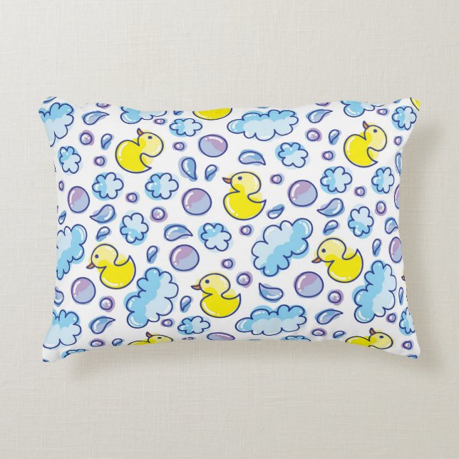 wash pattern accent pillow (Front)