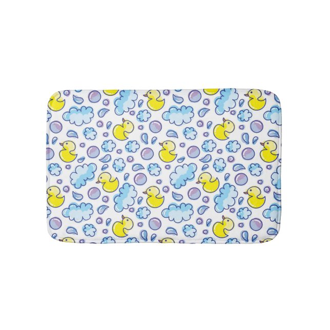 wash pattern bath mat (Front)