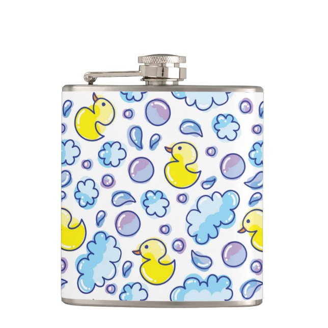 wash pattern hip flask (Front)