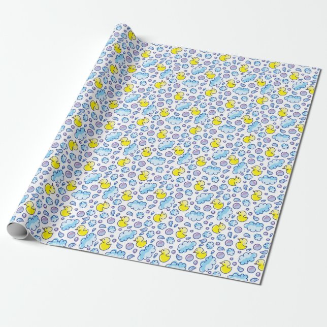 wash pattern wrapping paper (Unrolled)
