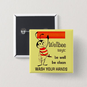 Wash Your Hands Button