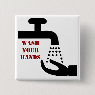 Wash Your Hands Button