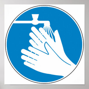 Wash Your Hands (Health and Safety) (Hygiene) Poster