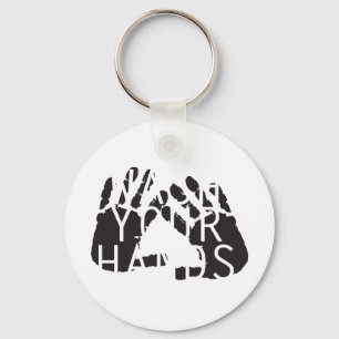 WASH YOUR HANDS KEYCHAIN