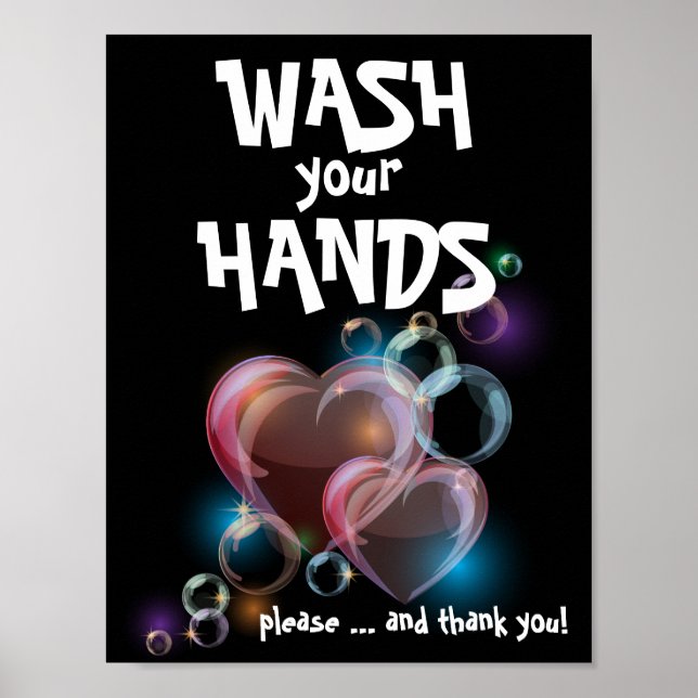 Wash Your Hands Poster (Front)