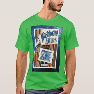Washboard Blues Vintage Piano Sheet Music (2) T-Shirt