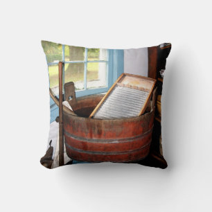 Washboard Throw Pillow