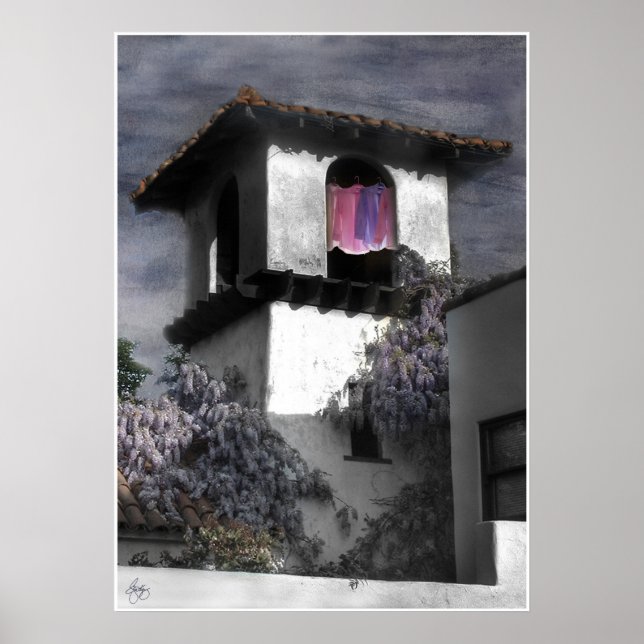 Washday in the Tall Tower Poster (Front)