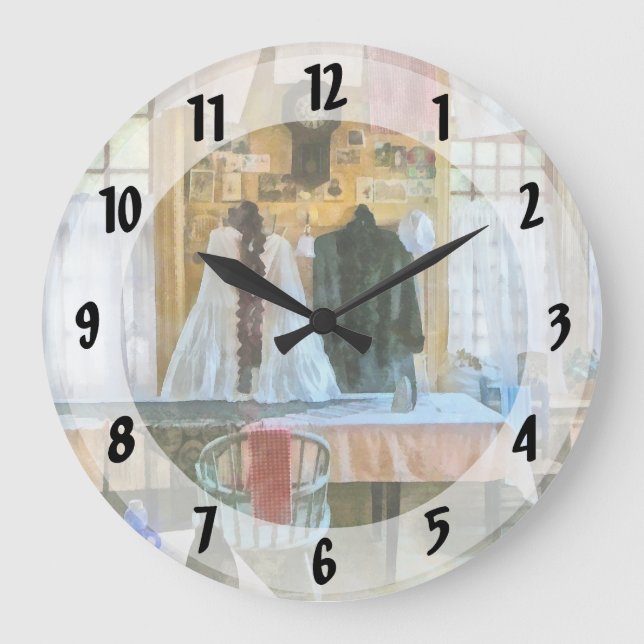 Washday Large Clock (Front)