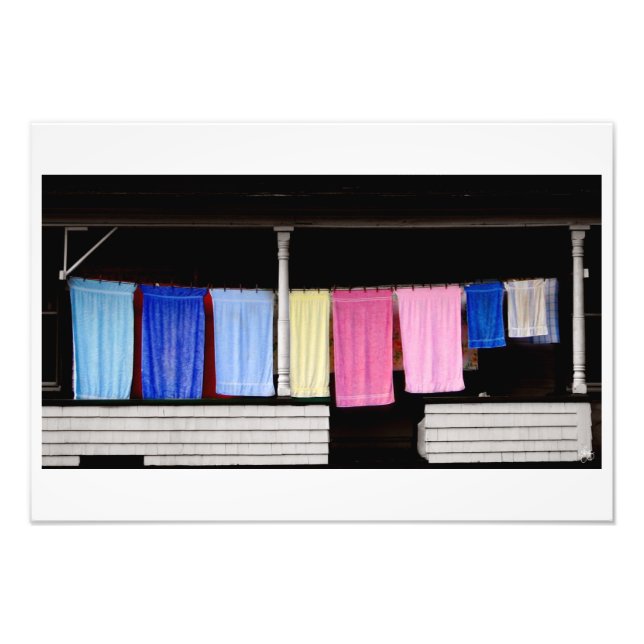 Washday Stark New Hampshire Photo Print (Front)