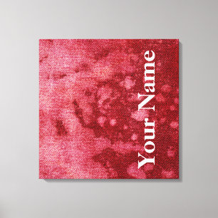 Washed Denim Design #10 at Emporio Moffa Canvas Print