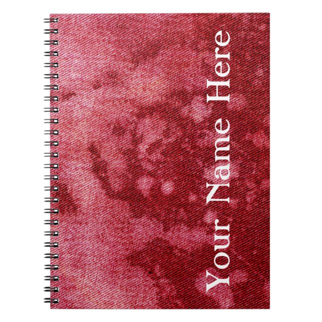 Washed Denim Design #10 @ Emporio Moffa Notebook (Front)