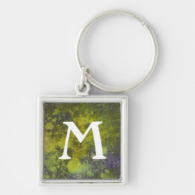 Washed Denim Design #11 at Emporio Moffa Keychain (Front)