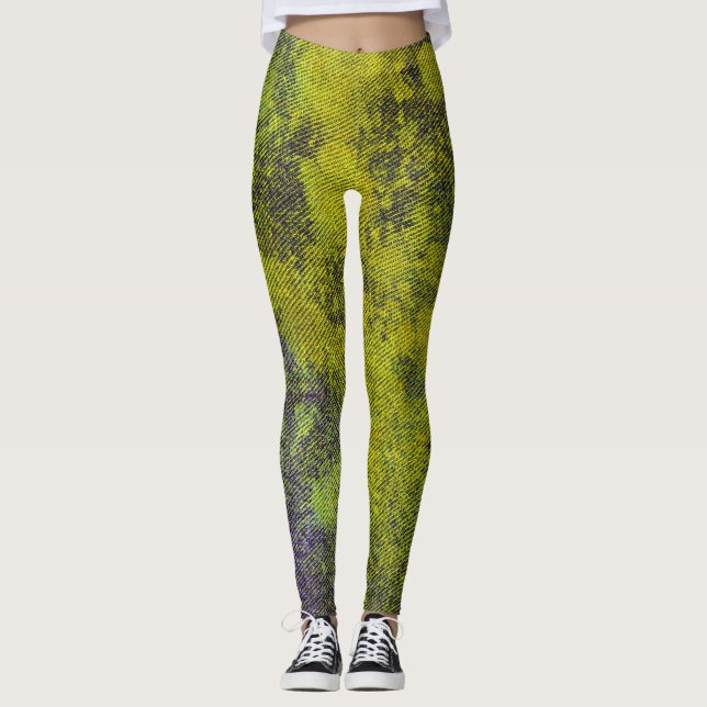 Washed Denim Design #11 @ Emporio Moffa Leggings (Front)