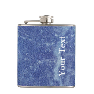 Washed Denim Design #12 at Emporio Moffa Hip Flask