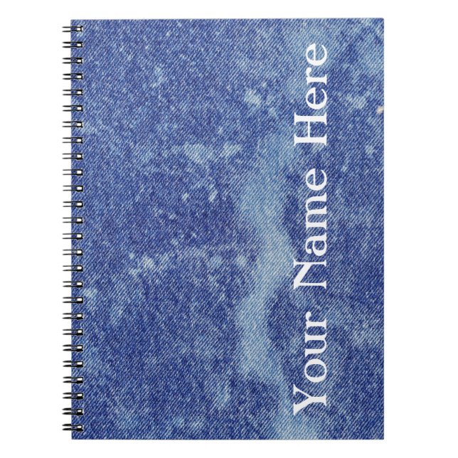 Washed Denim Design #12 @ Emporio Moffa Notebook (Front)