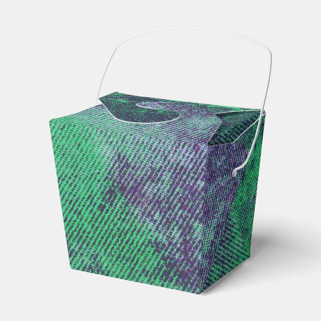 Washed Denim Design #2 @ Emporio Moffa Favor Box (Front Side)