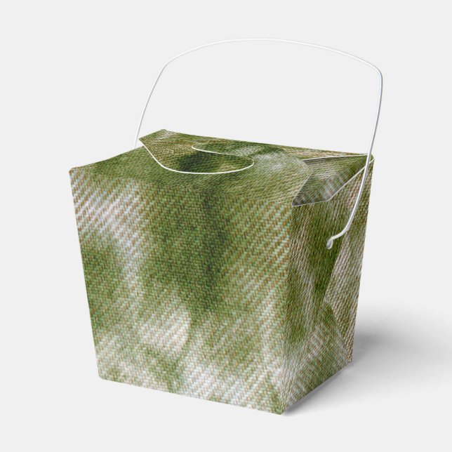 Washed Denim Design #3 @ Emporio Moffa Favor Box (Front Side)