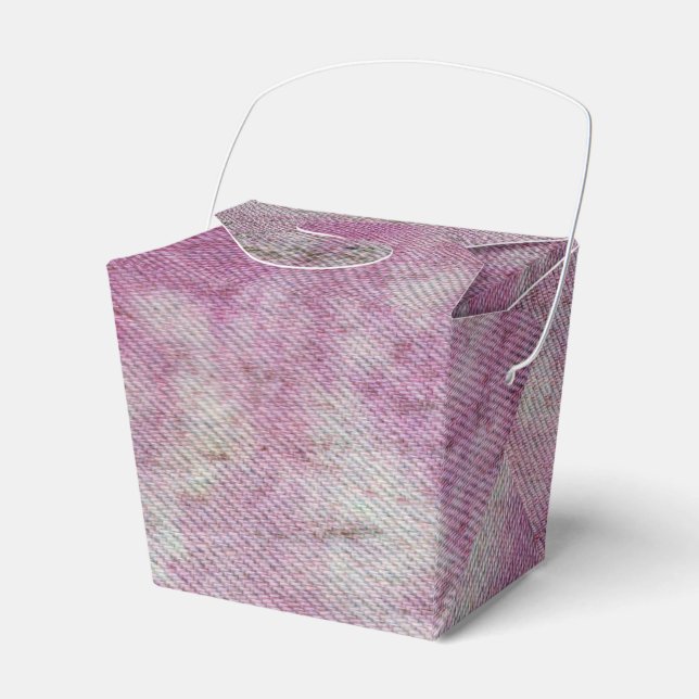 Washed Denim Design #4 @ Emporio Moffa Favor Box (Front Side)