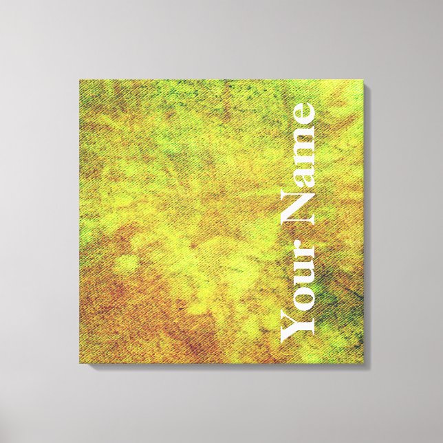 Washed Denim Design #5 at Emporio Moffa Canvas Print (Front)