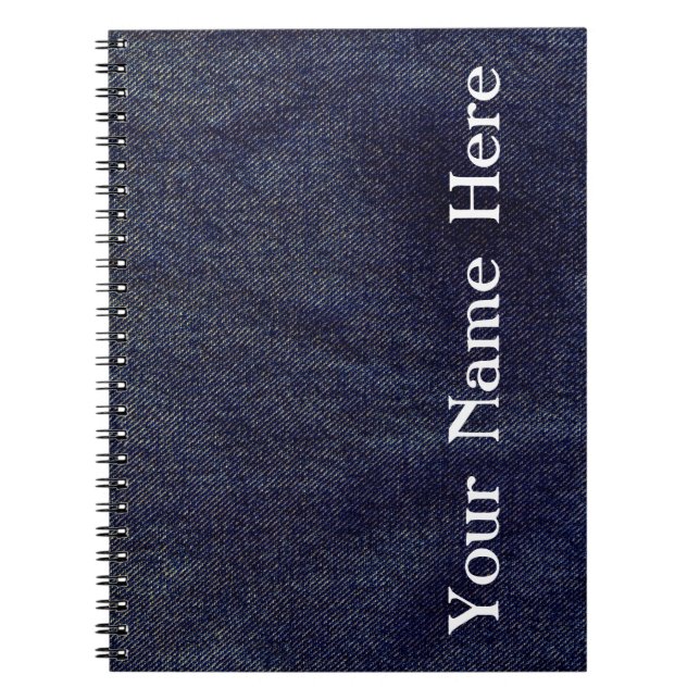 Washed Denim Design #7 @ Emporio Moffa Notebook (Front)