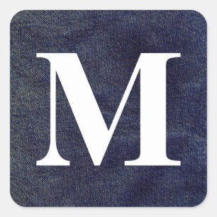 Washed Denim Design #7 @ Emporio Moffa Square Sticker