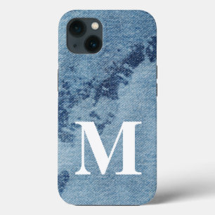 Washed Denim Design #9 @ Emporio Moffa iPhone 13 Case