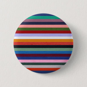Washi Stripes 2 Inch Round Button