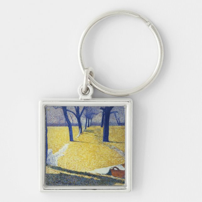 Washing in the Sun, 1905 Keychain (Front)
