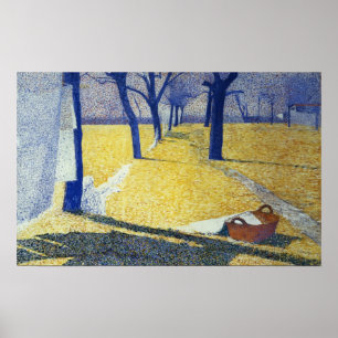 Washing in the Sun, 1905 Poster