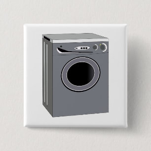 Washing Machine 2 Inch Square Button